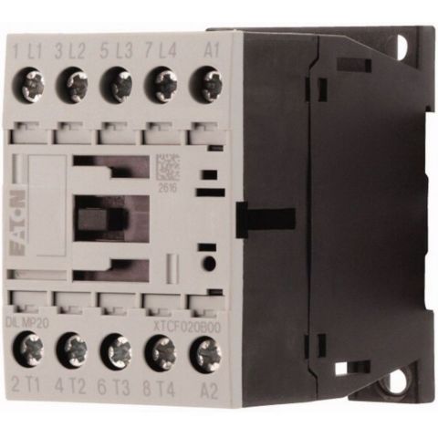EATON DILEM4-G(24VDC) 4-POLE CONTACTOR,20A/AC-1,DC- Y7-12701