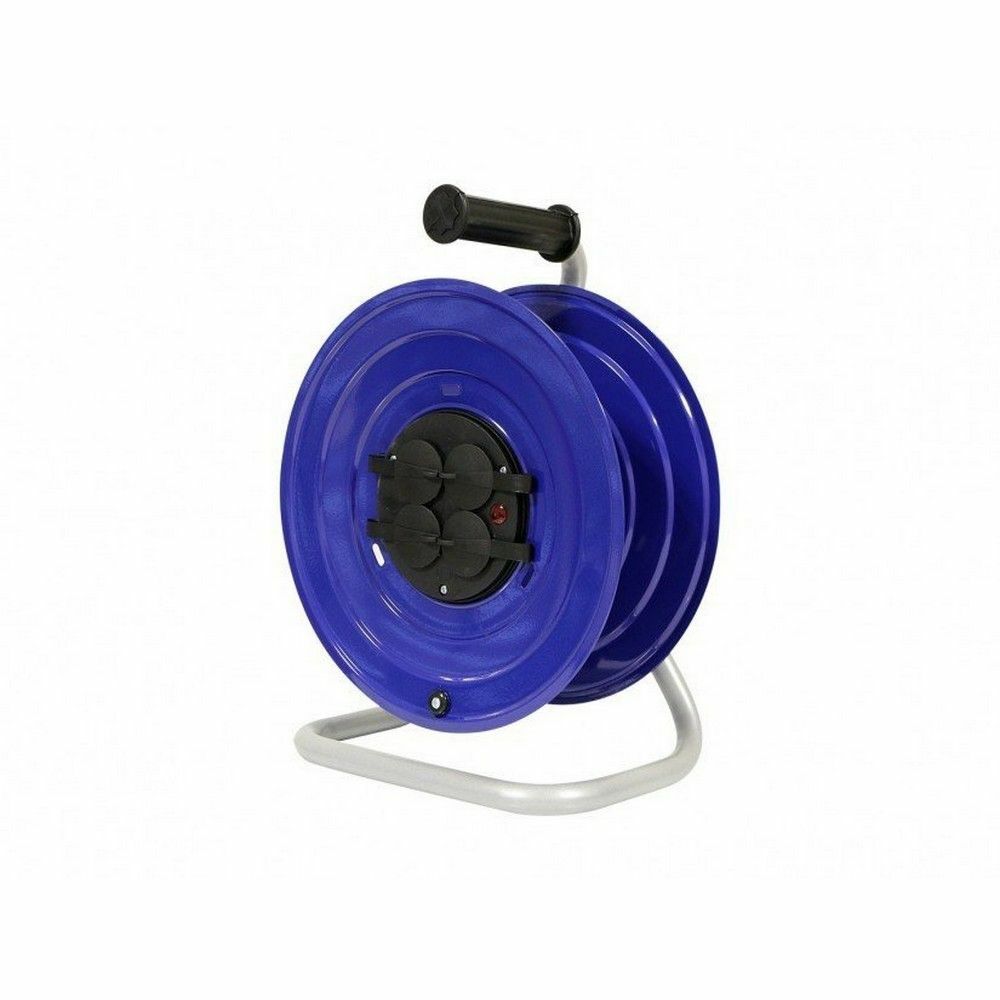 BEMİS BM2-3103-0000 1/16A. 4 PRİZLİ METAL MAKARA 3X1,5MM TTR 50M. KAPASİTELİ