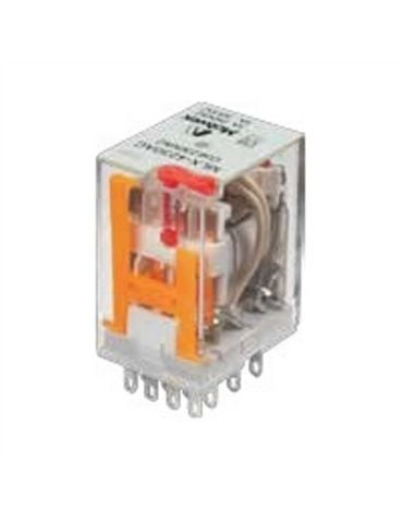 MOLWEX MLX-424DC 4CO, 5A, 24V DC, LED+TEST BUTONLU RÖLE MOLWEX 060 051