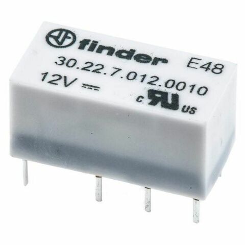 FINDER F.30.22.7.012.0010 MİNYATÜR RÖLE (HASSAS BOBİN ) 12 V DC