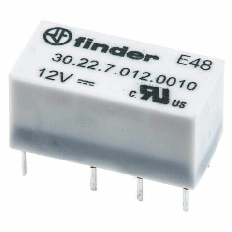 FINDER F.30.22.7.012.0010 MİNYATÜR RÖLE (HASSAS BOBİN ) 12 V DC