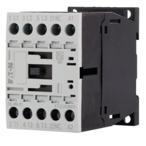 EATON DILM9-01(380V50HZ,440V60HZ) GÜÇ KONTAKTÖRÜ (AC BOBİN) 9A 1NK