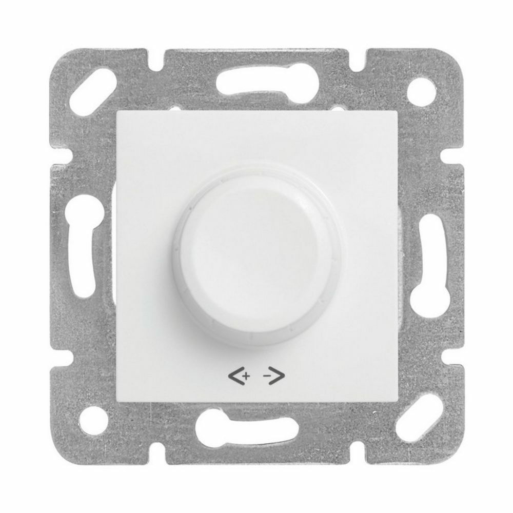 VİKO KARRE ROTATİF DİMMER BEYAZ 600W RL (ÇERÇEVE HARİÇ) 90967020