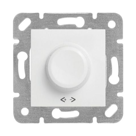 VİKO KARRE ROTATİF DİMMER BEYAZ 600W RL (ÇERÇEVE HARİÇ) 90967020