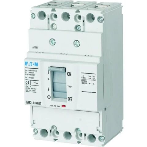 EATON BZMC1-A50 KOMPAKT ŞALTER (SABİT TERMİK-MANYETİK KORUMALI) 3X50A 36KA