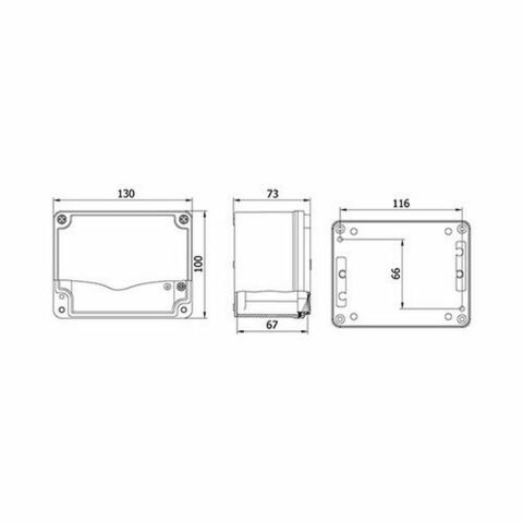 METE ENERJİ 100X130X73 ALÜMİNYUM BUAT 402508