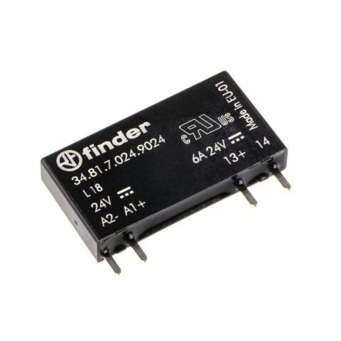 FINDER F.34.81.7.024.9024 SOLİD STATE STEP RÖLE 2A-24 V DC