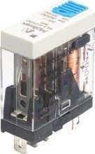 MOLWEX MLX-S1230AC 1CO, 10A, 230V AC, LED+TEST BUTONLU SLİM RÖLE MOLWEX 060 089