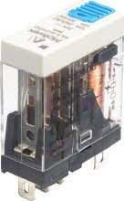 MOLWEX MLX-S1230AC 1CO, 10A, 230V AC, LED+TEST BUTONLU SLİM RÖLE MOLWEX 060 089