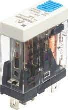 MOLWEX MLX-S1230AC 1CO, 10A, 230V AC, LED+TEST BUTONLU SLİM RÖLE MOLWEX 060 089