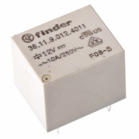FINDER F.36.11.9.012.4011 KÜP TİPİN MİNYATÜR RÖLE 12VDC