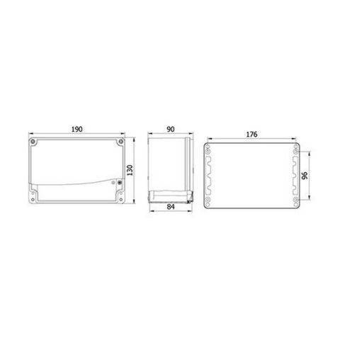 METE ENERJİ 130X190X90 ALÜMİNYUM BUAT 402512