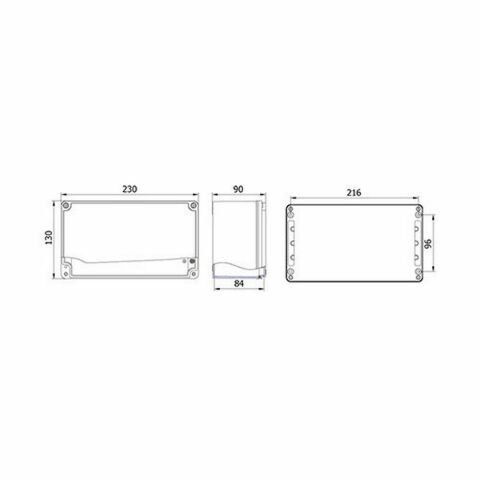 METE ENERJİ 130X230X90 ALÜMİNYUM BUAT 402514