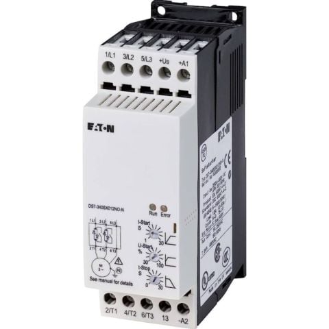 EATON DS7-340SX012N0-N SOFTSTARTER DS7, 24 V AC/DC, 12 A (2-FAZ TRİSTÖR KONTROLLÜ)