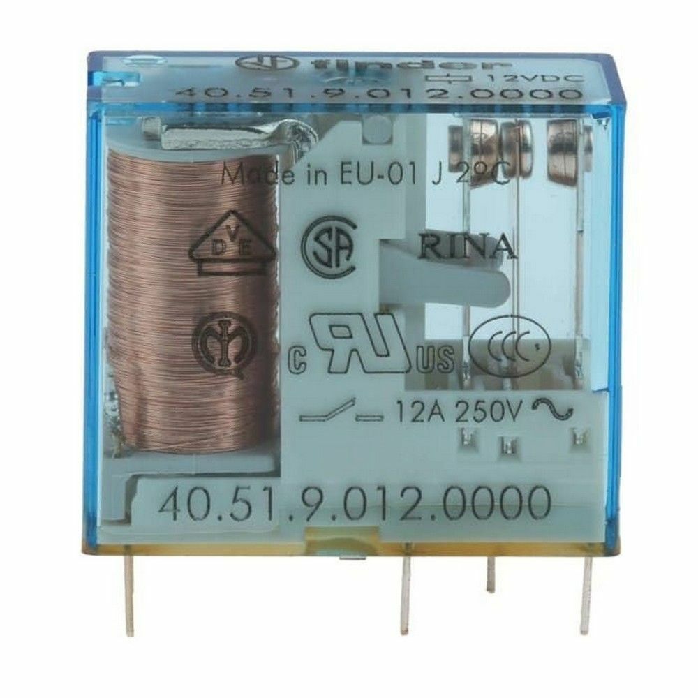 FINDER F.40.51.8.012.0000 MİNYA P.C.B. RÖLE AC 12 V