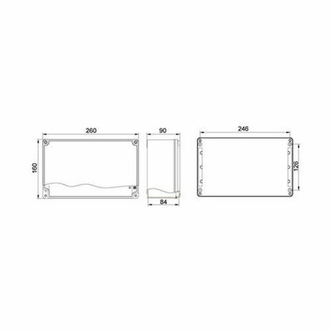 METE ENERJİ 160X260X90 ALÜMİNYUM BUAT 402517