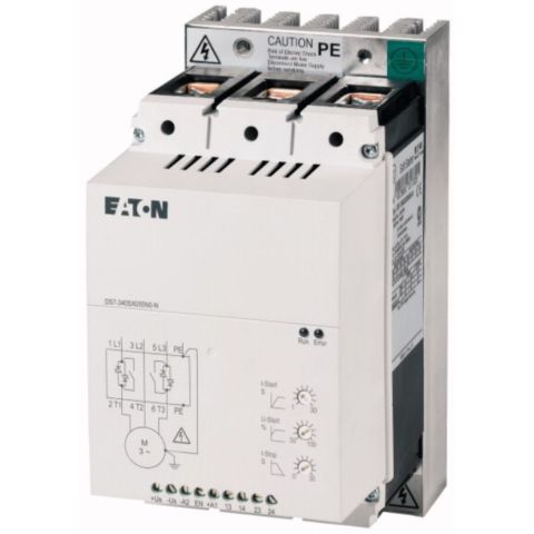 EATON DS7-340SX055N0-N SOFTSTARTER DS7, 24 V AC/DC, 55 A (2-FAZ TRİSTÖR KONTROLLÜ)