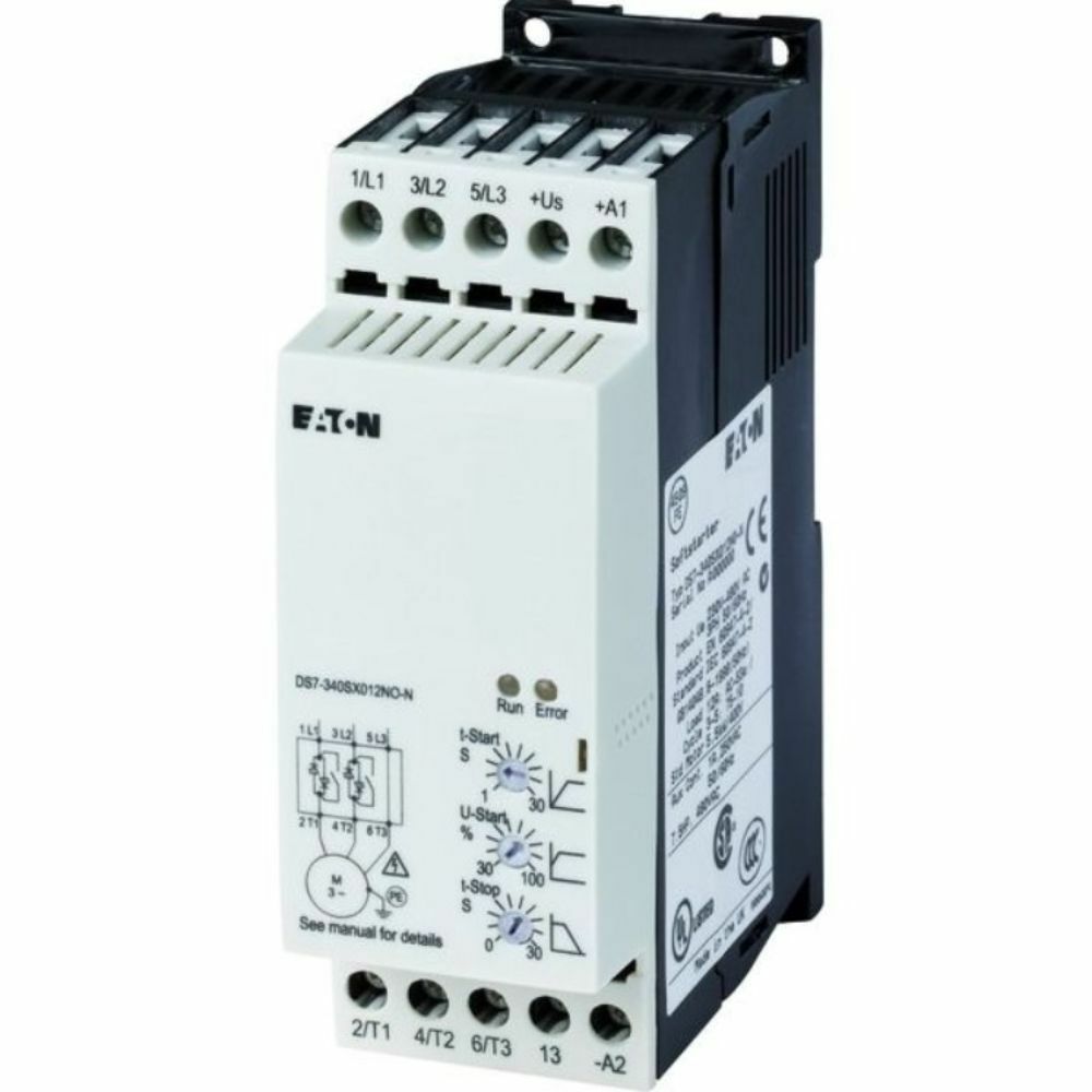 EATON DS7-342SX009N0-N SOFTSTARTER DS7, 110/230 V AC, 9 A (2-FAZ TRİSTÖR KONTROLLÜ)