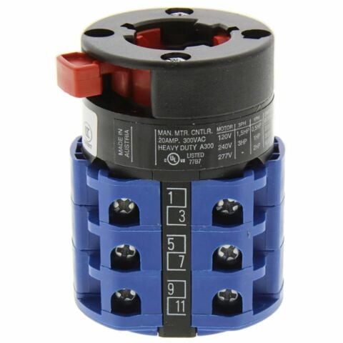 K.NAIMER CA10 A216 TRİFAZE KUTUP DEĞİŞTİRİCİLER 3X(1-0-2) YAYLI