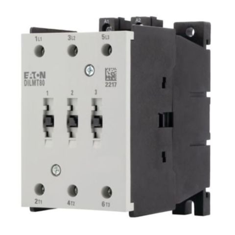 EATON DILMT80(RDC24) GÜÇ KONTAKTÖRÜ (THİN-LİNE, 24VDC, IV BOY) - 80A