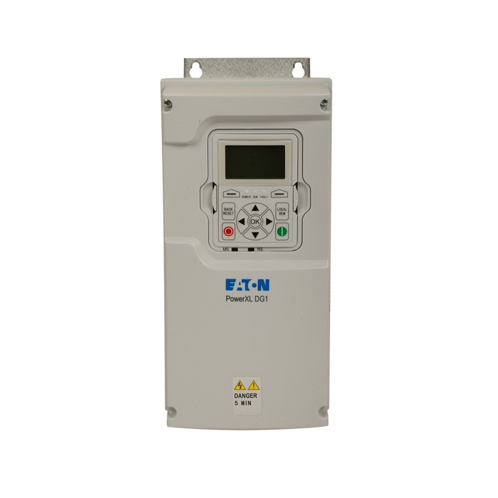 EATON DG1-34012FB-C21C Hız Kontrol Cihazı-Filtreli, Frenleme Modüllü, 7,5kW 16A Trifaze 400V (FS2)-EATON