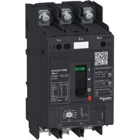 SCHNEIDER GV4LE115N6 TESYS GV4 50KA 3P 115A MANYETİK DEVRE KESİCİ