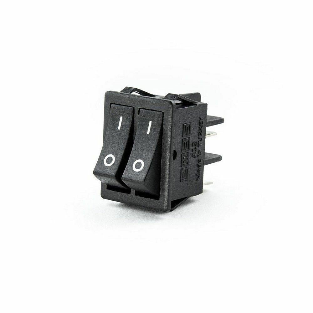 EMAS A12B1H10 ANAHTAR 30X22 MM SİY.GÖV.1NO+1NO TER.SİY.0-1 IŞKSZ