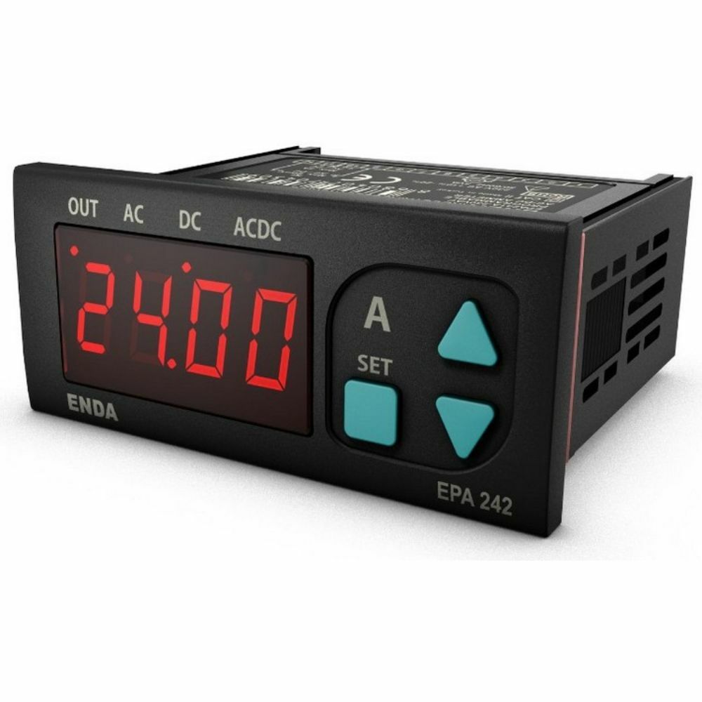 ENDA EPA242-A AC/DC AMPERMETRE 230VAC 77X35
