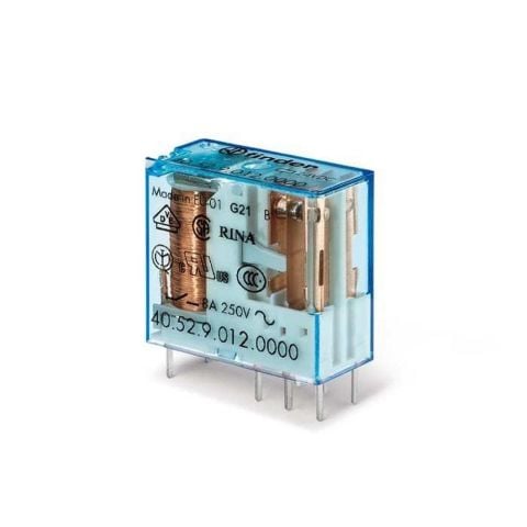 FINDER F.40.52.9.012.0000 MİNYA P.C.B RÖL 2CO 8A KONT 12V DC
