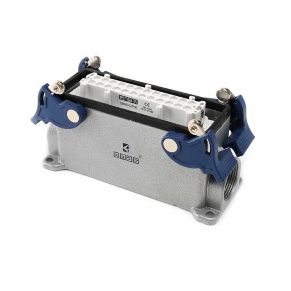 EMAS EMAS 24X16 DUVAR PRİZİ İKİ YANDAN GİRİŞ EBM24PD24