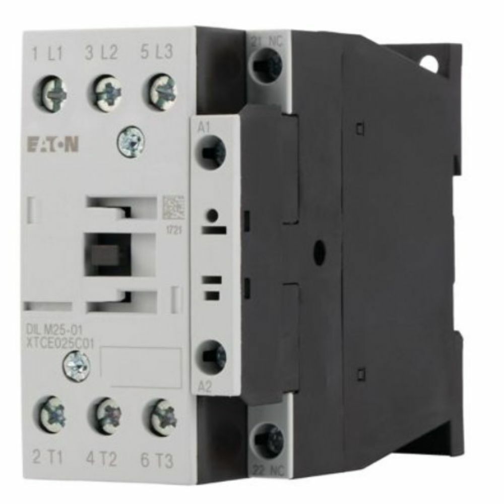 EATON DILM25-01(42V50HZ,48V60HZ) GÜÇ KONTAKTÖRÜ (AC BOBİN) 25A 1NK
