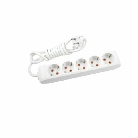 VİKO 90113503 MULTİ-LET BESLİ GRUP PRİZ TOPRAKLİ ÇOCUK KORUMALİ KABLOLU 3 METRE BEYAZ