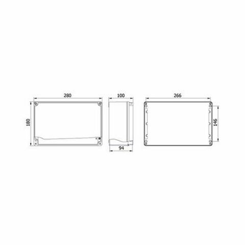 METE ENERJİ 180X280X100 ALÜMİNYUM BUAT 402542