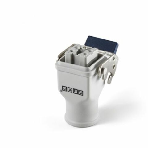 EMAS EMAS 5 KUTUP PLASTIK GRİ UZATMA PRIZ METAL MANDALLI EBP05PU36