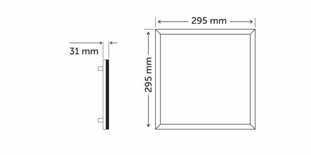 İNOLED 18W 30X30 S/A B.L LEDPANEL(B-6500K) (10 ADET)
