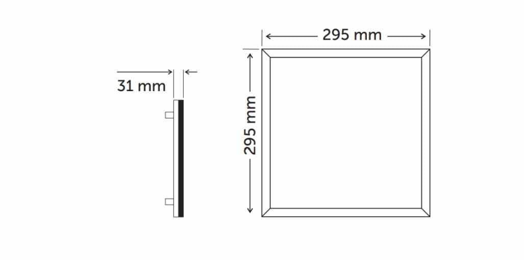 İNOLED 18W 30X30 S/A B.L LEDPANEL(B-6500K) (10 ADET)