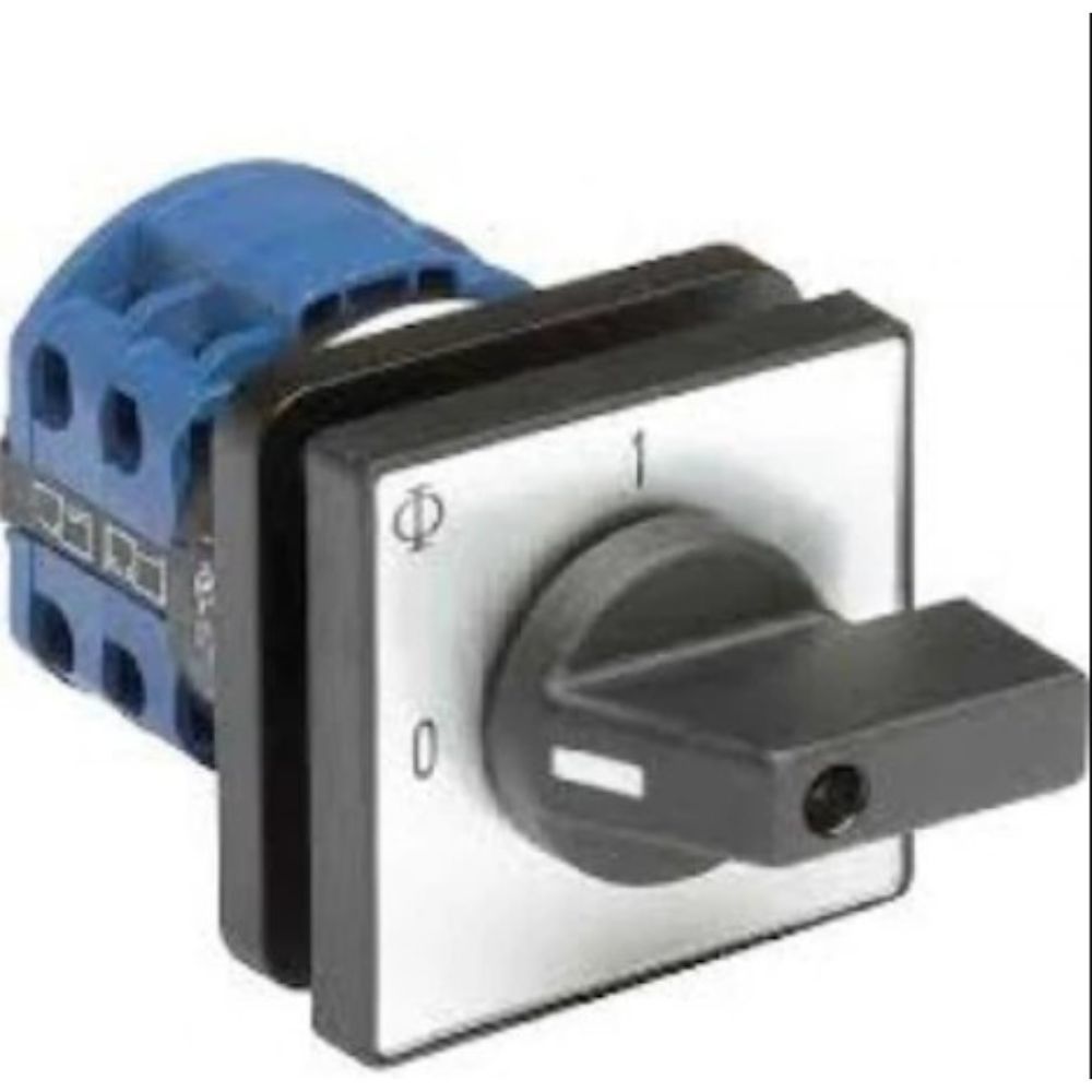 K.NAIMER CA10 A283 KADEMELİ ŞALTER TRİFAZE SIFIRLI 5 KADEMELİ (0-1-2-3-4-5)