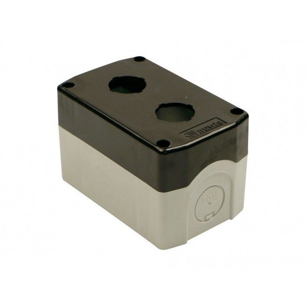 BEMİS BT3-2000-0002 2Lİ BUTON KUTUSU (SİYAH)