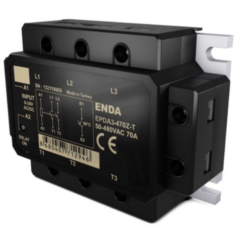 ENDA EPDA3-440Z 40A TRİFAZE SOLİD STATE RÖLE (SSR)