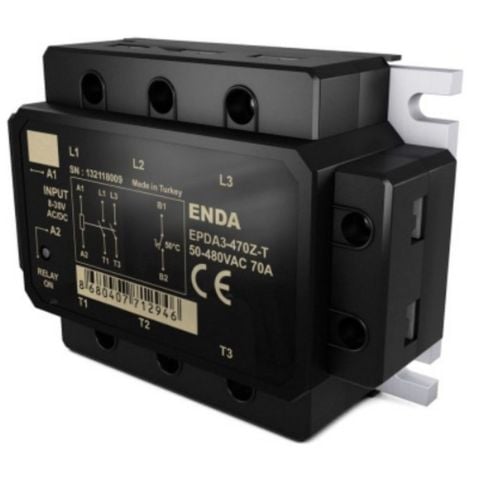 ENDA EPDA3-440Z 40A TRİFAZE SOLİD STATE RÖLE (SSR)