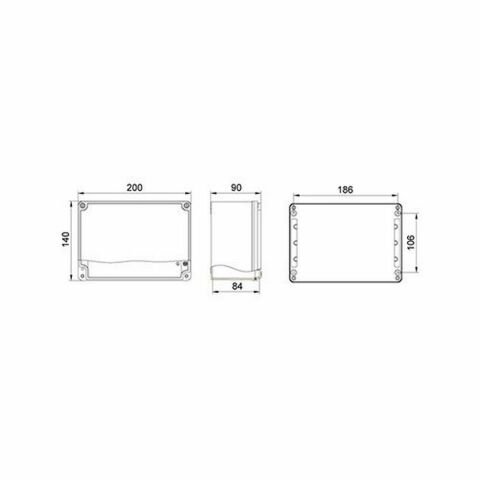 METE ENERJİ 140X200X90 ALÜMİNYUM BUAT 402564