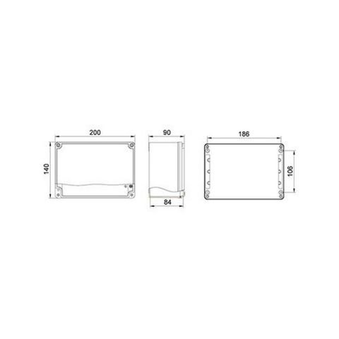 METE ENERJİ 140X200X90 ALÜMİNYUM BUAT 402564