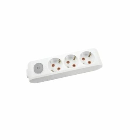 VİKO 90117300 MULTİ-LET 3'LÜ ANAHTARLI TOPRAKLI GRUP PRİZ KLEMENSLİ