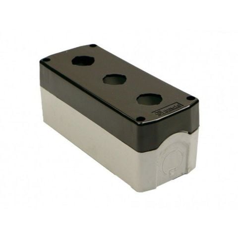 BEMİS BT3-3000-0002 3LÜ BUTON KUTUSU (SİYAH)