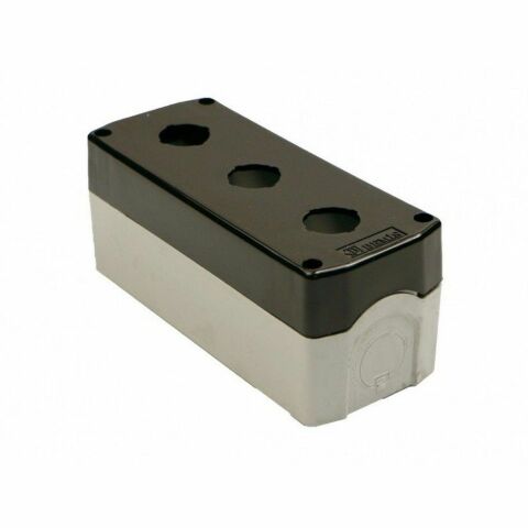 BEMİS BT3-3000-0002 3LÜ BUTON KUTUSU (SİYAH)