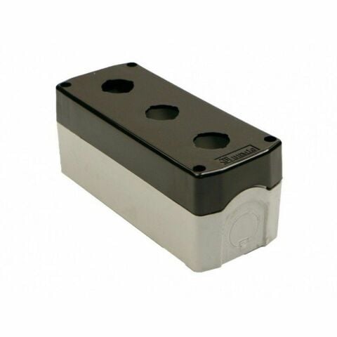BEMİS BT3-3000-0002 3LÜ BUTON KUTUSU (SİYAH)