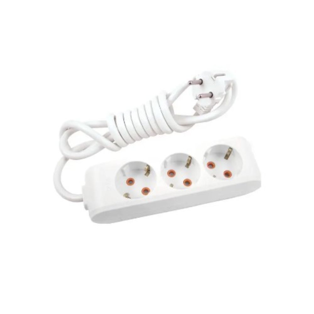 VİKO 3LÜ 2M KABLOLU ÇOCUK KORUMALI ANAHTARLI MULTİ-LET GRUP PRİZ-90117302