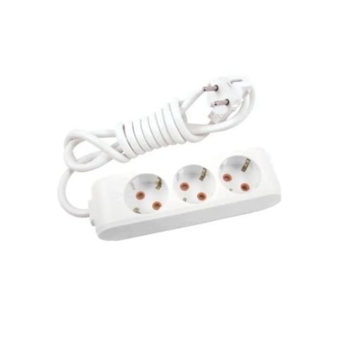 VİKO 3LÜ 2M KABLOLU ÇOCUK KORUMALI ANAHTARLI MULTİ-LET GRUP PRİZ-90117302