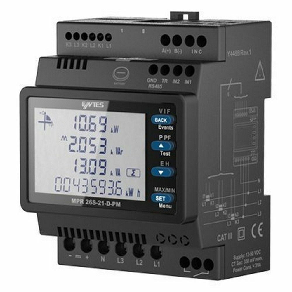 ENTES M3450 MPR-25S-22 ŞEBEKE ANALİZÖR