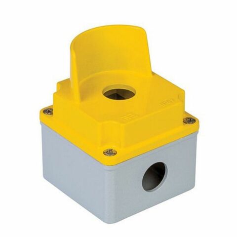 METE ENERJİ 80X80X73 BUTON KUTUSU (KORUMALI) 1 Lİ 402605